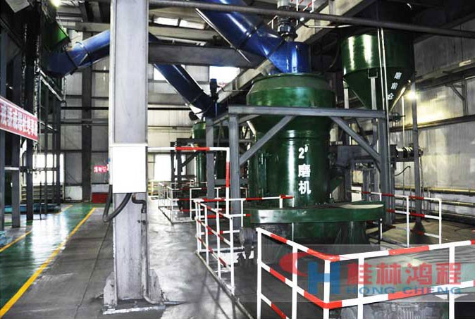 某集团年产20万吨煤粉雷蒙磨粉机锅炉供暖项目