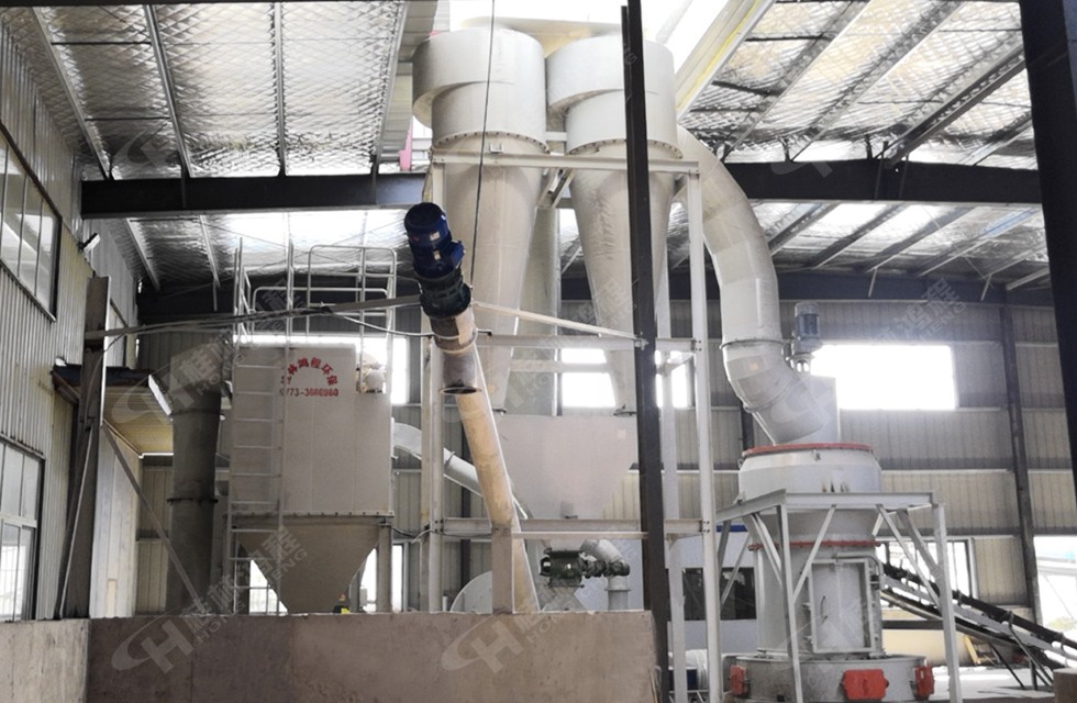 福州某上市公司年产6万吨叶腊石雷蒙磨粉机项目