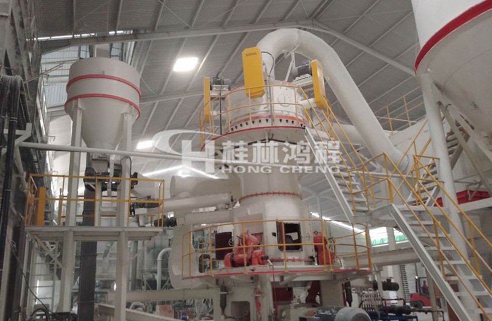 广西某年产10万吨超细碳酸钙立磨
