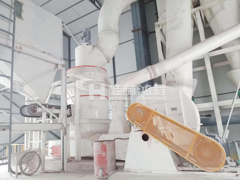 新疆250目石灰石粉雷蒙磨粉机项目