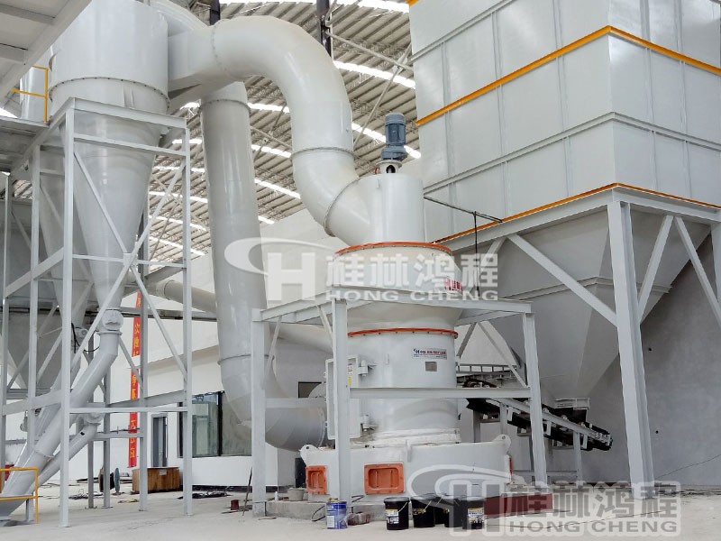 300目高钙石灰粉生产线设备HC摆式磨粉机 石灰石雷蒙磨粉机