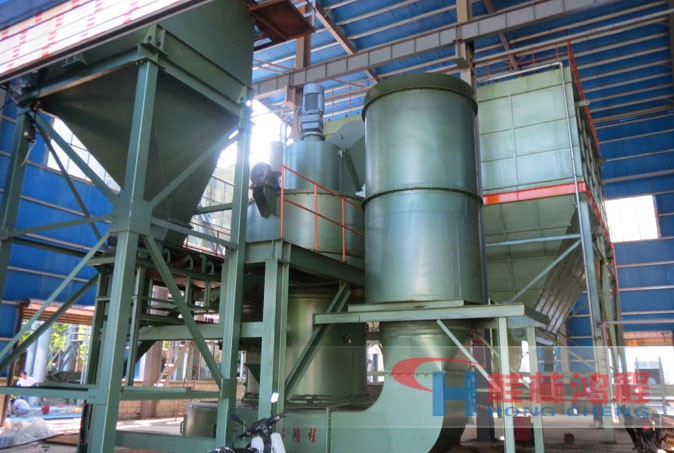 某大型玻璃厂石油焦雷蒙磨制粉项目(上市企...