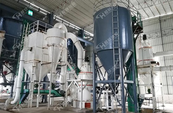 贵州某锰业年产50万吨雷蒙磨粉机制粉项目