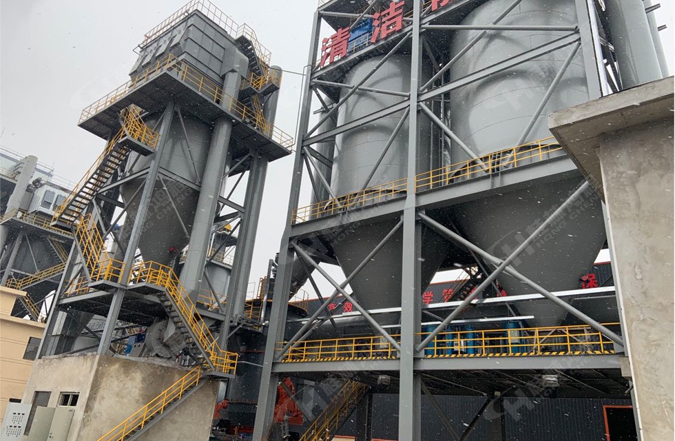 甘肃某客户一台大型磨煤立磨设备项目