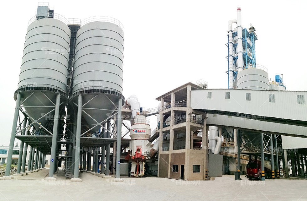 浙江某大型建材企业电厂脱硫石灰石生产线磨粉项目