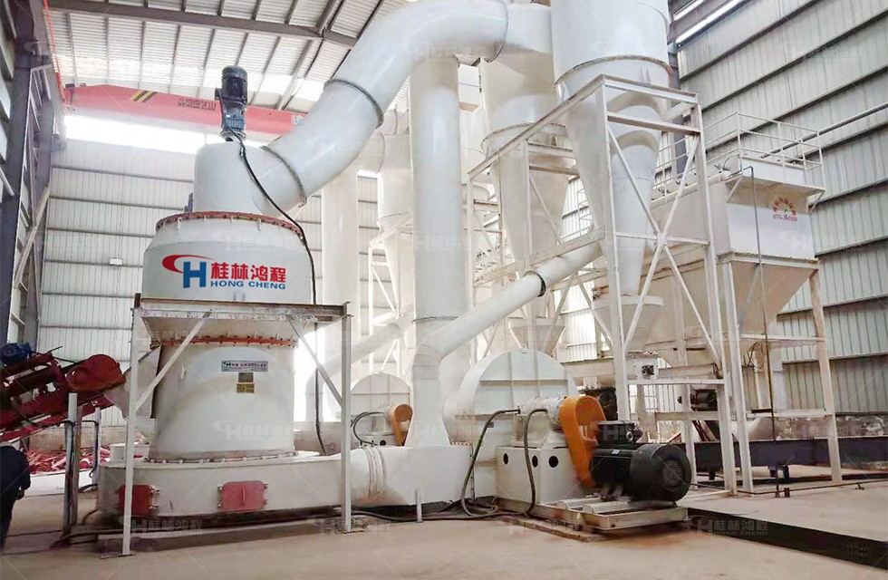 宁夏地区脱硫石灰石粉大型雷蒙磨项目