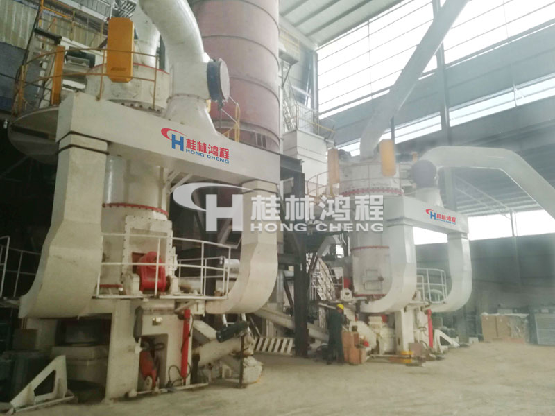 石墨电极加工，超细磨粉机，碳素磨粉机，超细立磨，超细立式磨粉机，磨粉机械，磨粉设备，桂林鸿程