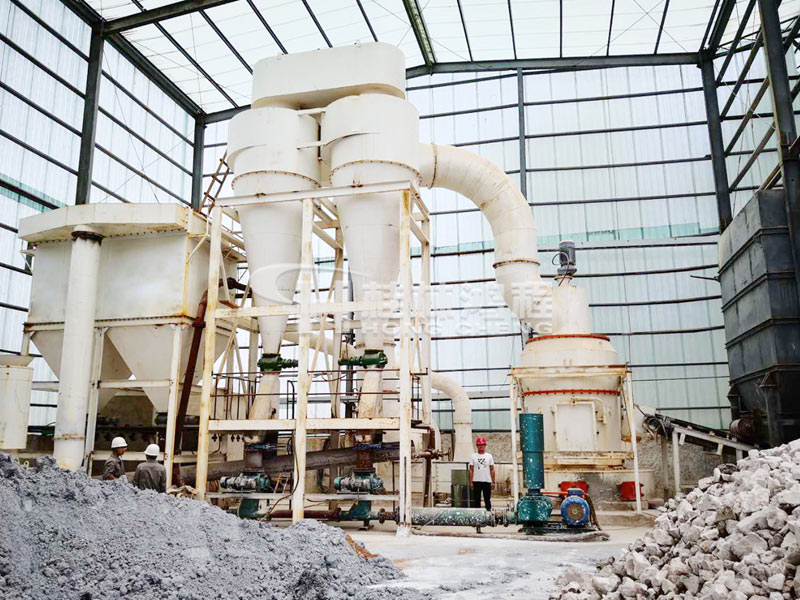 云南200目石灰石雷蒙磨粉机加工项目