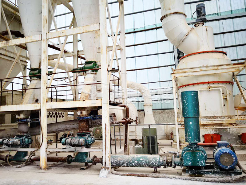 云南200目石灰石雷蒙磨粉机加工项目