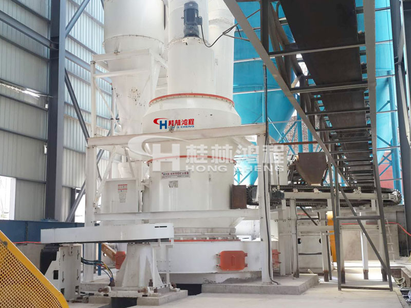 200目硅灰石磨粉机河北客户现场