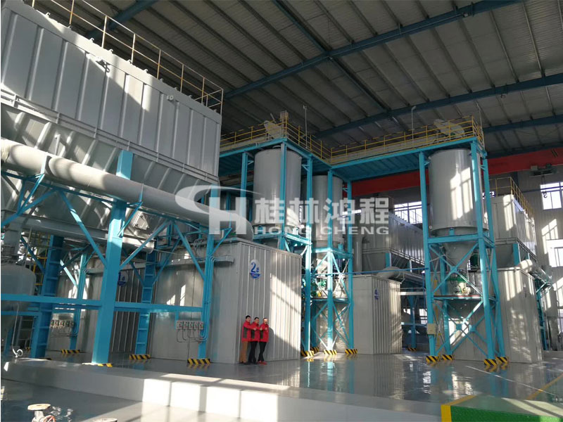 石灰石矿厂,5台超细磨粉机,磨粉生产线,环辊磨