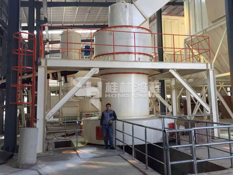 兴安，桂林，轻质碳酸钙生产线，磨粉机，磨粉设备，雷蒙磨粉机