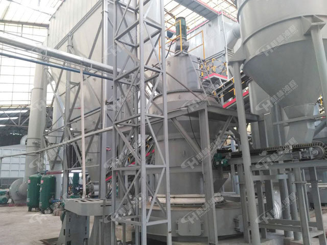 水泥生页岩，水泥生页岩磨粉机，立式磨粉机，立磨，磨粉机价格，磨粉机厂家，客户现场