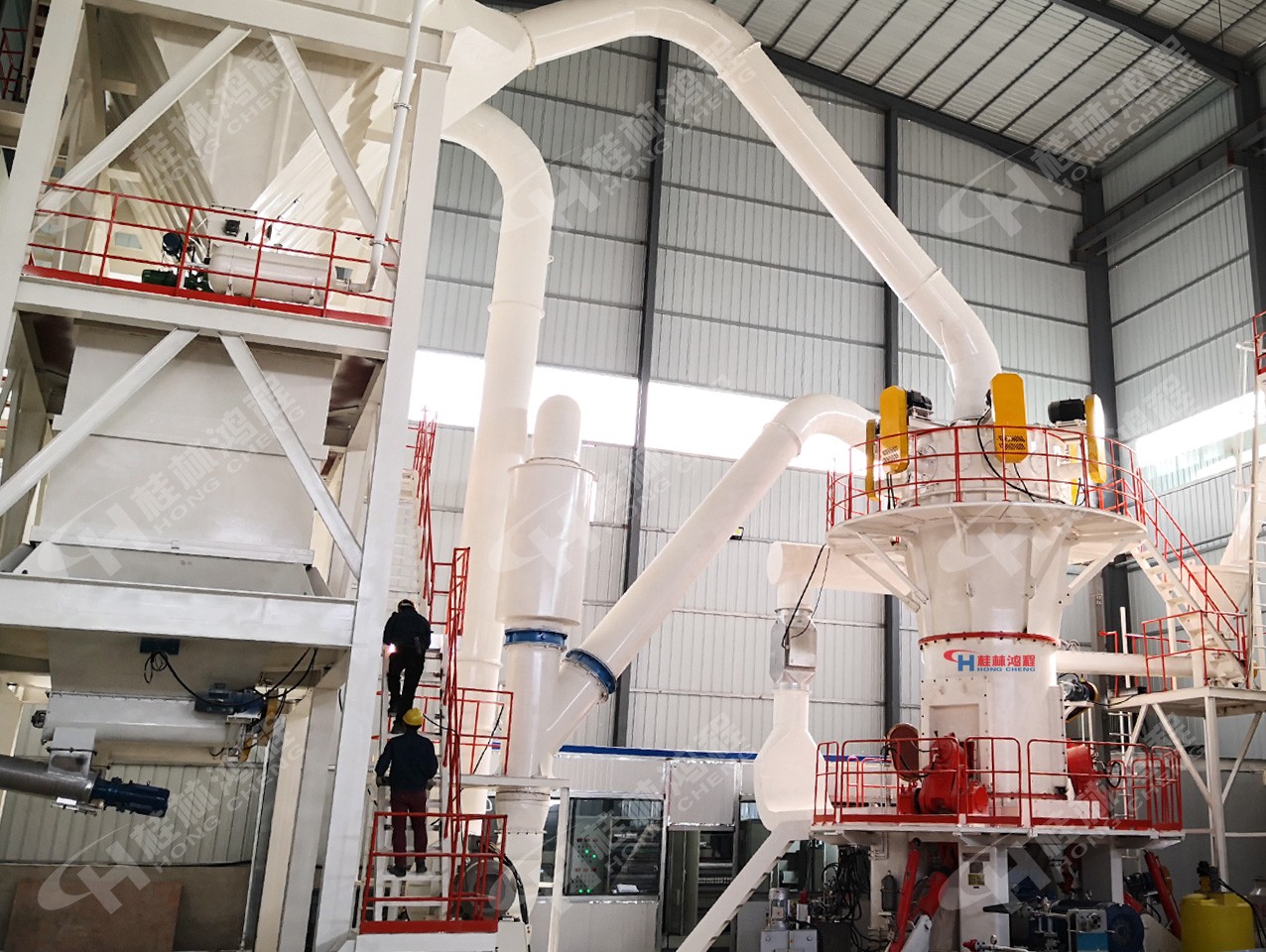 400目凹凸棒石加工,凹凸棒石磨粉机生产线,磨粉机厂家,超细立磨