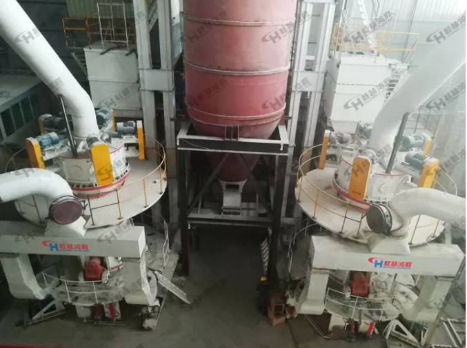 明矾石HLMX超细立式磨粉机-1