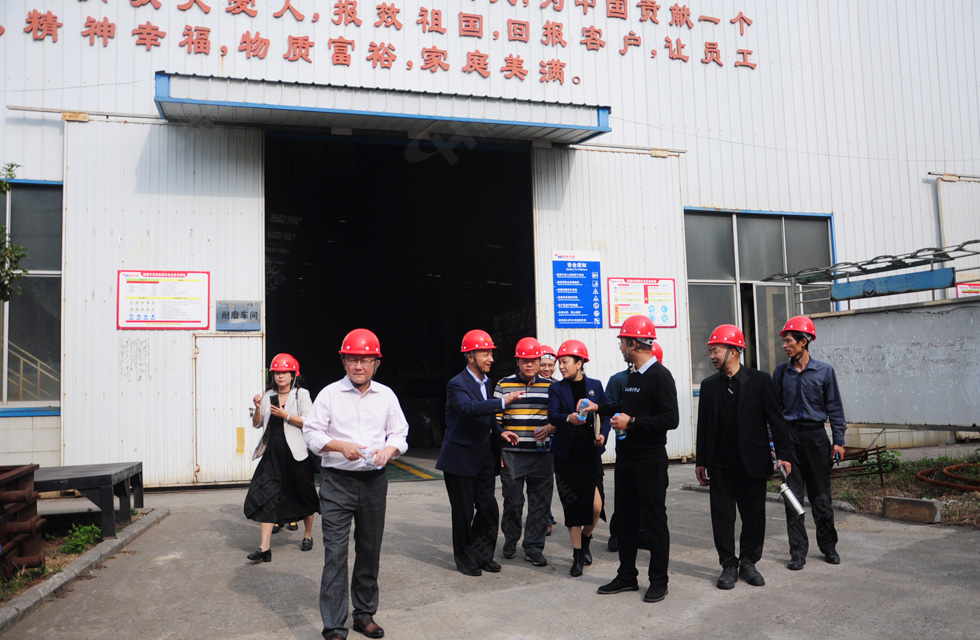 广西塑料行业协会一行莅临桂林鸿程参观指导！
